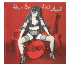 CRAMPS - LIKE A BAD GIRL SHOULD STICKER