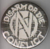 CONFLICT - DISARM OR DIE 2.25" BIG BUTTON