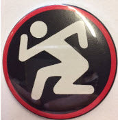 D.R.I - LOGO 2.25" BIG BUTTON