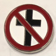 BAD RELIGION - CROSSBUSTER ENAMEL PIN BADGE