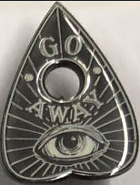 ENAMEL PIN - GO AWAY