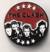 CLASH - BAND (CIRCLE) ENAMEL PIN BADGE