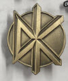 DEAD KENNEDYS - LOGO CUT OUT ENAMEL PIN BADGE