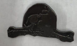 DEFIANCE - SKULL ENAMEL PIN BADGE