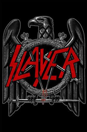 Slayer Eagle Logo Iron-On Patch