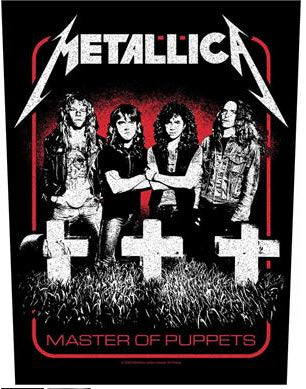 METALLICA - MASTER OF PUPPETS BAND BACK PATCH