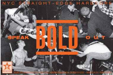 BOLD - SPEAK OUT POSTER
