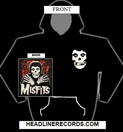 MISFITS - GHOST HOODIE SWEATSHIRT