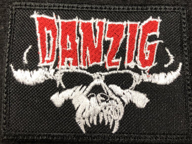 DANZIG - DANZIG WITH SKULL ZIP UP HOODIE SWEATSHIRT