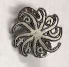 CURE - OCTOPUS ENAMEL PIN BADGE