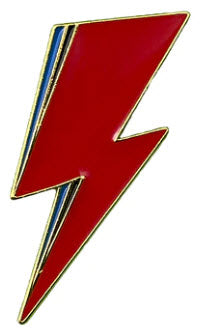 DAVID BOWIE - BOLT ENAMEL PIN