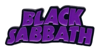 BLACK SABBATH - BLACK SABBATH ENAMEL PIN BADGE