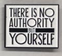CRASS - THERE IS NO AUTHORITY BUT YOURSELF ENAMEL – Headline Records