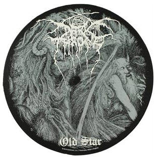 DARKTHRONE - OLD STAR (CIRCLE ) BACK PATCH