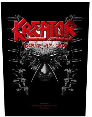 KREATOR - ENEMY OF GOD BACK PATCH