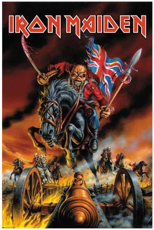 IRON MAIDEN - ENGLAND POSTER