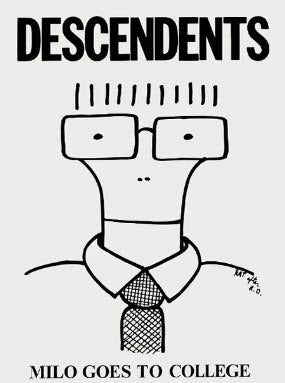 DESCENDENTS - MILO GOES TO COLLEGE POLYESTER POSTER