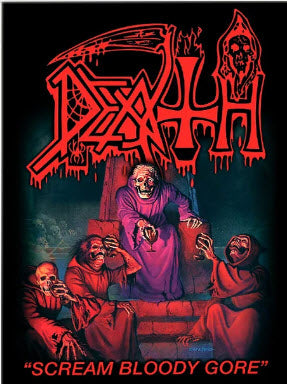 DEATH - SCREAM BLOODY GORE POLYESTER POSTER