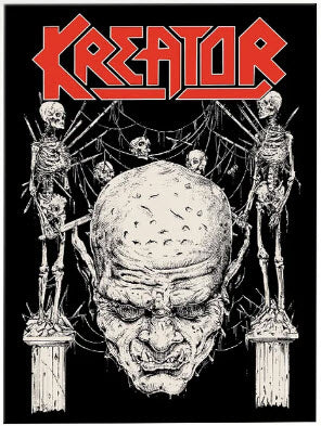 KREATOR - SKULL & SKELETON CANVAS POSTER