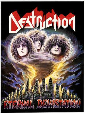 DESTRUCTION - ETERNAL DEVASTATION CANVAS POSTER