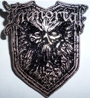 IMMORTAL - NORTHERN CHAOS GODS METAL PIN