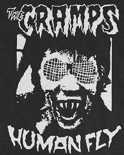 CRAMPS - HUMAN FLY PICTURE BACK PATCH