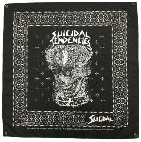 SUICIDAL TENDENCIES - WAR INSIDE MY HEAD FABRIC FLAG BANNER