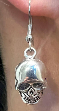 EARRING - SKULL #1