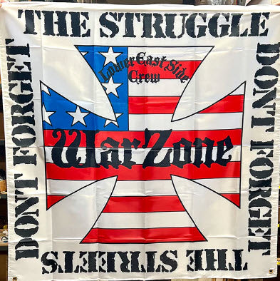 WARZONE - DON'T FORGET THE STRUGGLE FABRIC FLAG BANNER – Headline