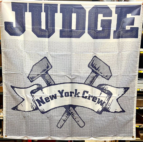JUDGE - NEW YORK CREW FABRIC FLAG BANNER