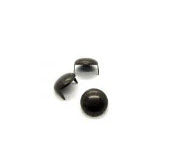 MEDIUM SILVER ROUND HEAD STUDS (PACK OF 20) - FREE SHIPPING