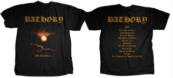 BATHORY - THE RETURN TEE SHIRT
