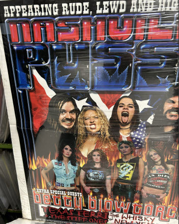 NASHVILLE PUSSY / BETTY BLOW TORCH POSTER