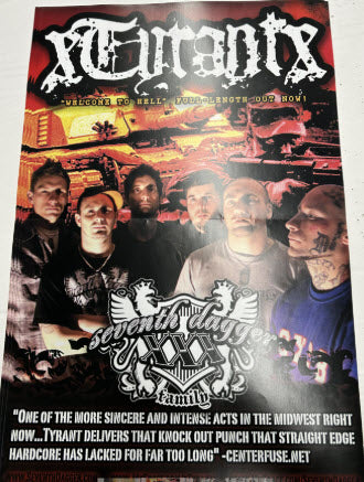 TYRANT - SEVENTH DAGGER POSTER