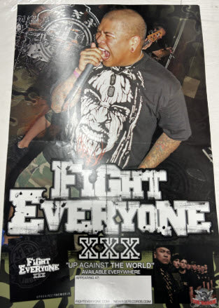 FIGHT EVERYONE - XXX POSTER