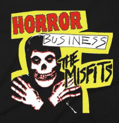 MISFITS - HORROR BUSINESS BACK PATCH