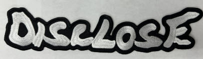 DISCLOSE - DISCLOSE BIG EMBROIDERED BACK PATCH