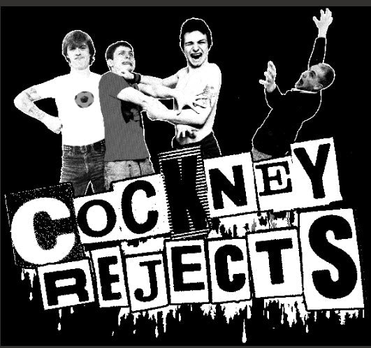 COCKNEY REJECTS - BAND BACK PATCH