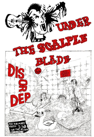 DISORDER - UNDER THE SCALPLE BLADE POSTER