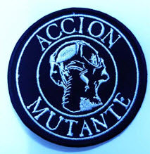 ACCION MUTANTE - LOGO EMBROIDERED PATCH
