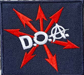 DOA - TALK - ACTION = 0 EMBROIDERED PATCH