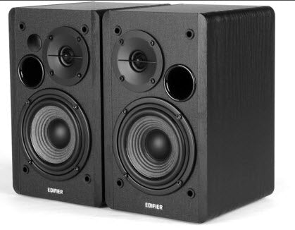 SPEAKERS EDIFIER R1280DB BLUETOOTH WIRELESS 2.0 BOOK SHELF 42 Watts