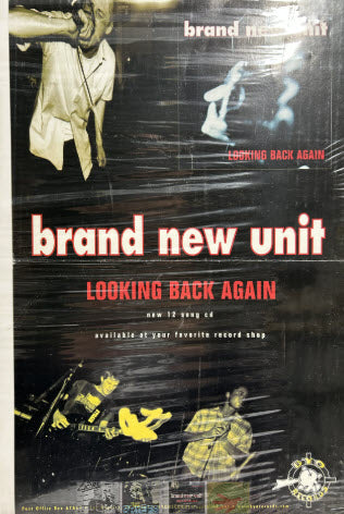 BRAND NEW UNIT - LOOKING BACK AGAIN POSTER