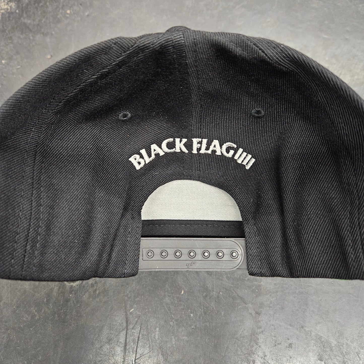 BLACK FLAG - SMALL BARS LOGO CAP