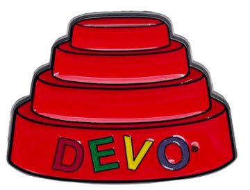 DEVO - DOME ENAMEL PIN BADGE