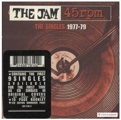 JAM - THE SINGLES 1977 1979 BOXSET