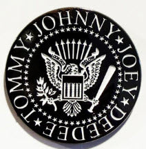 RAMONES - LOGO (1.5") ENAMEL PIN