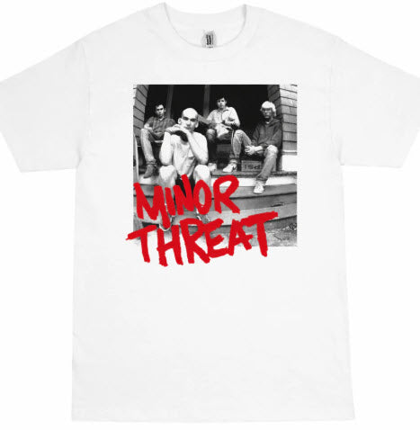 MINOR THREAT - PORCH TEE SHIRT