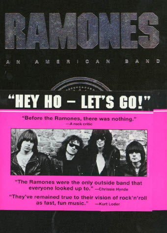 RAMONES - HEY HO LET'S GO: STORY OF THE RAMONES BOOK