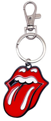ROLLING STONES - TONGUE METAL KEY CHAIN
